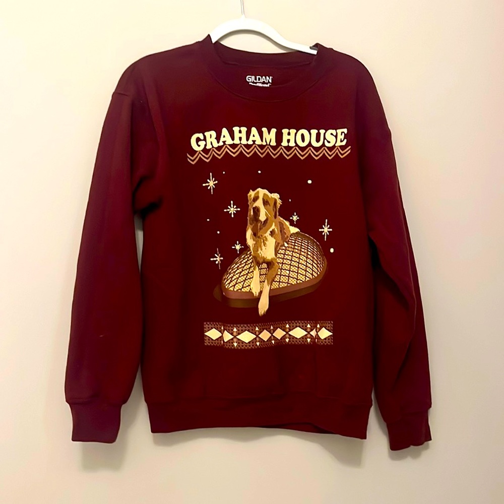 Quirky Dog Christmas Crewneck Sweatshirt